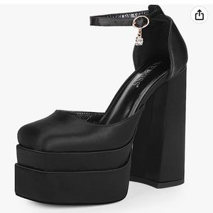 wetkiss Chunky Platform Heels